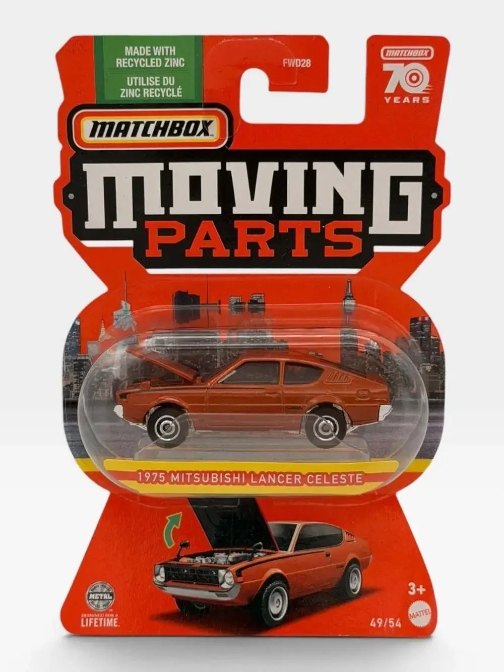 Matchbox Moving Parts 1975 Mitsubishi Lancer Celeste 49/54